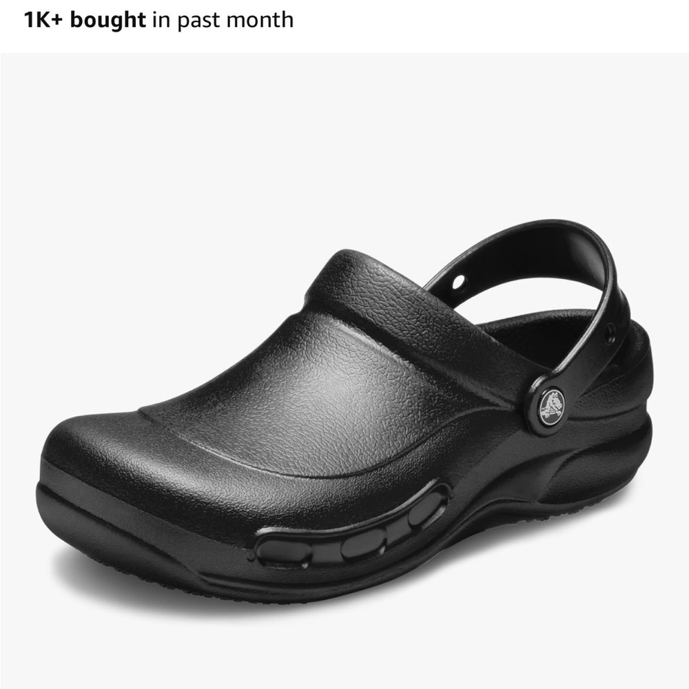 CROCS Men's Black Slip-On Sandals